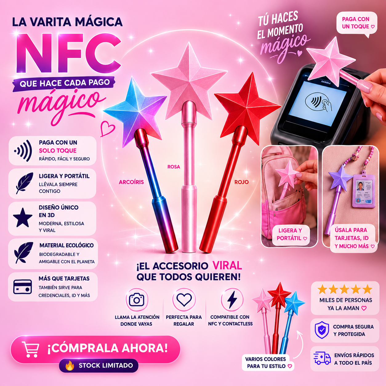 ✨ La Varita NFC Viral Que Todos Quieren