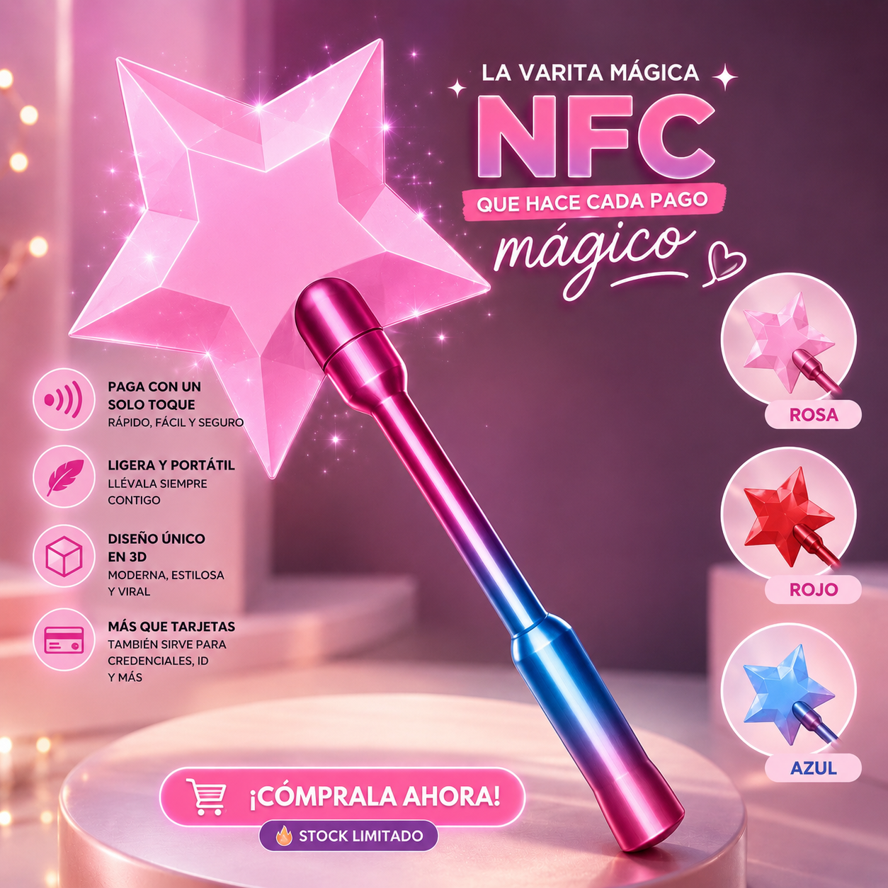✨ La Varita NFC Viral Que Todos Quieren